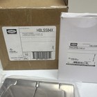 Hubbell Hblss84x 2 Outlet Opening Silver Stainless Steel Weatherproof Box Of 10