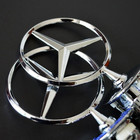 For Mercedes Benz E C S Front Hood Ornament Mounted Standing Star Badge Emblem      
