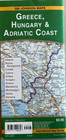 New Greece Hungary Adriatic Coast Road Map  International Europe  Aaa gmj  2021