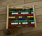 Vintage Wooden Abacus Colorful Beads For Math   Counting Education