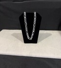  925 Sterling Silver Men s Boys Womens Figaro Chain Necklace 24 