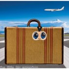 Anime Eyes Luggage Tag - Travel - Suitcase Bag Label Gift - Archie Mcphee