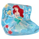Vintage Disney Little Mermaid Ariel Fleece Throw Blanket 58x48 Thin Fleece