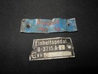 Ww2 German Luftwaffe Aircraft Typenschild - Cockpit Data Plates - He111 - Nice 