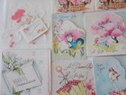 36 Vintage Bridal Shower And Wedding Cards From 1949 Some Repeats Some Unique