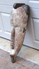 Antique 19c African Tribal Fang  Gabon Carved Wood Mask G2u