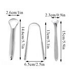 1 3pack Tongue Scraper Cleaner Stainless Steel Dental Fresh Breath Cleaning Oral