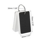 Blank Index Cards With Ring  1000pcs Blank Flash Card 2 8x1 6  Black White