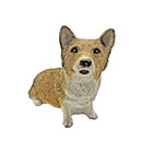 Vtg 1999 Handcast   Handpainted Sandicast Pembroke Welsh Corgi Dog Figurine 5 