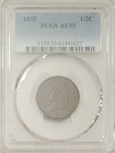 1832 Half Cent  Pcgs Au-55