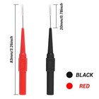 10pcs Multimeter Back Probe Kit piercing Needle Non-destructive Red Black