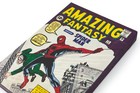 Marvel Comics Spider-man Amazing Fantasy  15 Comic Book Canvas   9 X 5 Inches