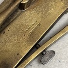 Medical Civil War Era Brass Lancet Fleam Bleeder Wiegand   Snowden Treatment  1
