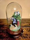 Franklin Mint Elvis Love Me Tender Music Box In Glass Dome Limited Edition
