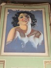 1942 Art Deco Beauty Lithograph Calendar With Gloria Print Dated 1942