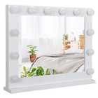 Hollywood Makeup Vanity Mirror Dressing Table W 14 Bulb Tabletop Or Wall Mounted