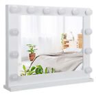 Hollywood Makeup Vanity Mirror White Beauty Mirror Dimmer With Light Stage Led