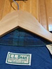Vintage L l  Bean Thinsulate Flannel Shirt Jacket M Blue Green Plaid Usa Made
