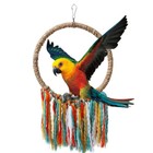 Bird Rope Ring Toy Hanging Parrot Chew Climbing Swing Cotton Pet Toy Usa 