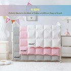 Baby Crib Comforter duvet blanket All Season 100  Natural White Goose Down Fi   