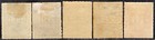 Brazil 1890 Postage Due Stamp Sc    J 10 2 And 16 7 Mh