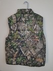 True Timber Lined Insulated Vest Men   s Size Medium Large  X- Large Camo Pockets 