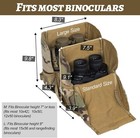 Binocular Harness Adjustable Binocular Harness Chest Pack With Rain Cover Large