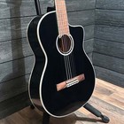 Cordoba Fusion 5 Jet Nylon-string Acoustic-electric Guitar - Jet Black