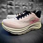 Womens Hoka  Clifton 10 Athletic Shoe - Carnation  starlight Glow -  flash Sale 