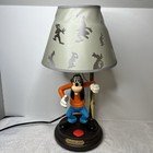 Vintage Disney Goofy Animated Talking Lamp Talking And Movement Working 