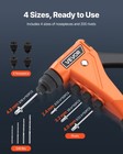 Vevor Pop Rivet Gun Kit Single Hand Riveter With 200 Blind Rivets For Metal