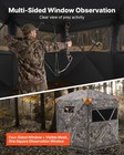 Vevor 6-7 Person Portable Hunting Blind Ground Deer Duck Blind With Carrying Bag