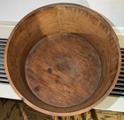 Antique Small Stamped E B Frye Wilton Nh Dry 4 Qt Wooden Grain Measure 9 1 8    W