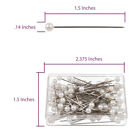 100pcs 3 6mm Round Pearl Head Straight Sewing Pins   Durable   Fabric Sewing