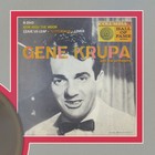 Gene Krupa How High The Moon Framed Picture Sleeve Gold 45 Rec Display
