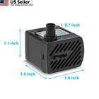 50gph 3wsmall Submersible Water Pump Mini Fountain Ultra Quiet Aquarium Fishtank