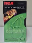 Rca Vhs 6 Hour T120 Video Cassette Tapes  9 Pack  Factory Sealed   New