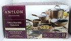 Anolon Advanced Home Hard-anodized Nonstick 11-piece Cookware Set - Bronze