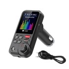 Bluetooth Car Kit Mp3 Player Fm Transmitter Wireless Radio Adapter 2 Usb Charger