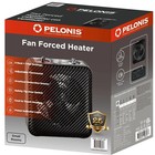 Pelonis 1500w 3-speed Electric Fan-forced Space Heater Black Psh08f1abb Open Box