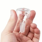   3 Pack   14mm Male Glass Bowl For Water Tobacco Pipe Bong Replacement Head Usa