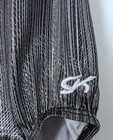 Gk Elite Gymnastics Leotard Cami Foil Velvet Trim Gray Black Size Axs