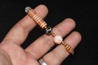 Authentic Ancient Tibetan   Pyu Culture Etched Carnelian   Agate Bead Bracelet