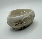 Vintage Capodimonte Heart Trinket Box Sunflowers Lorren Home Decor Italy Marked