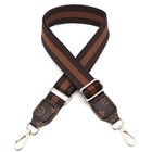 New Brown Web Crossbody Shoulder Adjustable Strap Replacement Bag Strap 30-57  