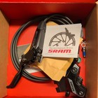 Sram Motive Silver Disc Brakes And Levers    Hoses  Post Mount - 2 Brake Set