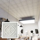 Ceiling Tile Faux Tin Decor Barber Saloon Wall Panel Pl36 White Matte 10pcs lot