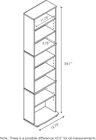 Adjustable Shelf Media Storage Movie Video Game Organizer Dvd Cd Tower Stand