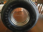 Vintage Very Rare Firestone Tire Ashtray Ad Rubber Wheel