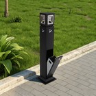 Commercial Butt Receptacle Cigarette Butt Outdoor Standing Cigarette Receptacle
